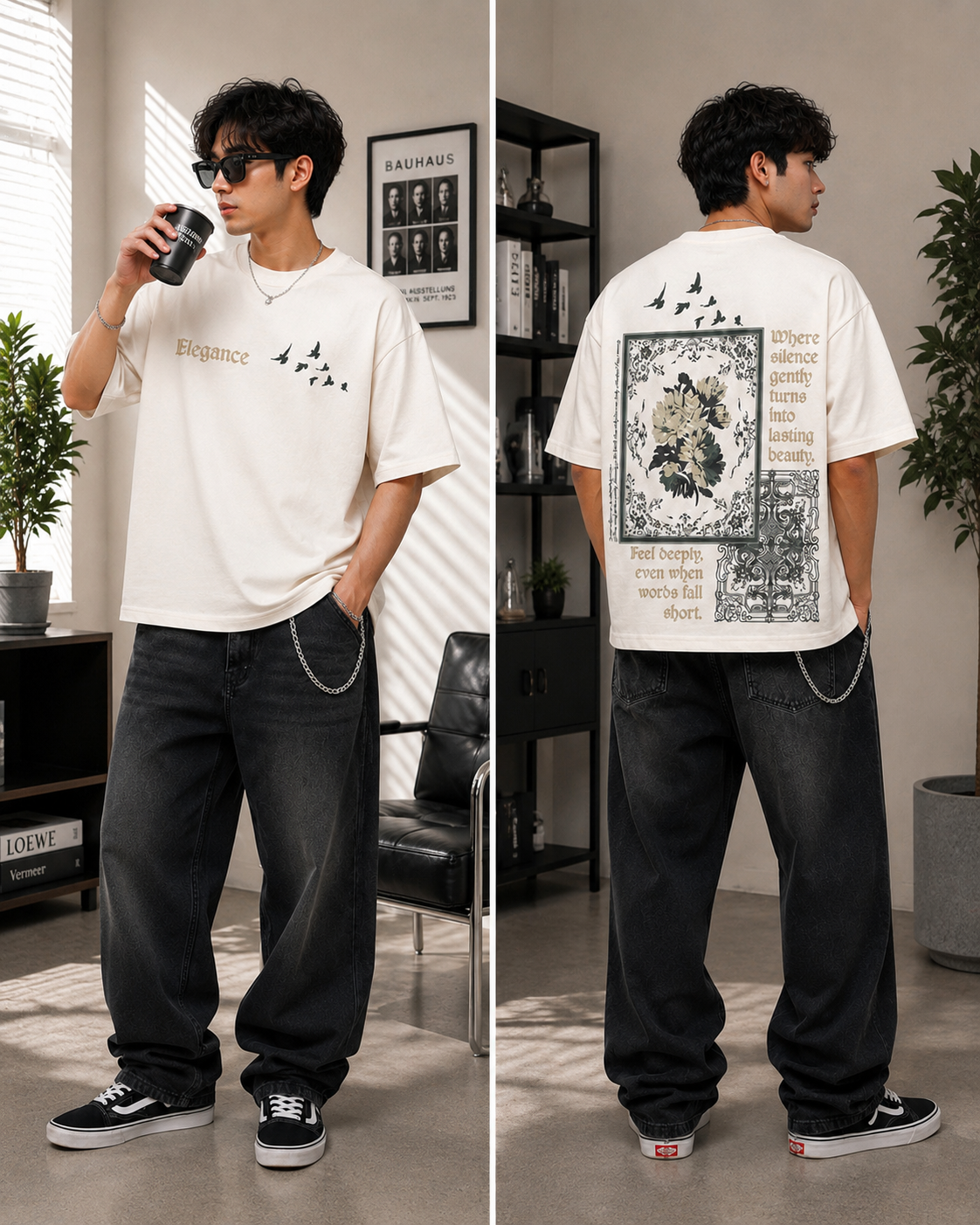 ELEGANCE OVERSIZED TEE