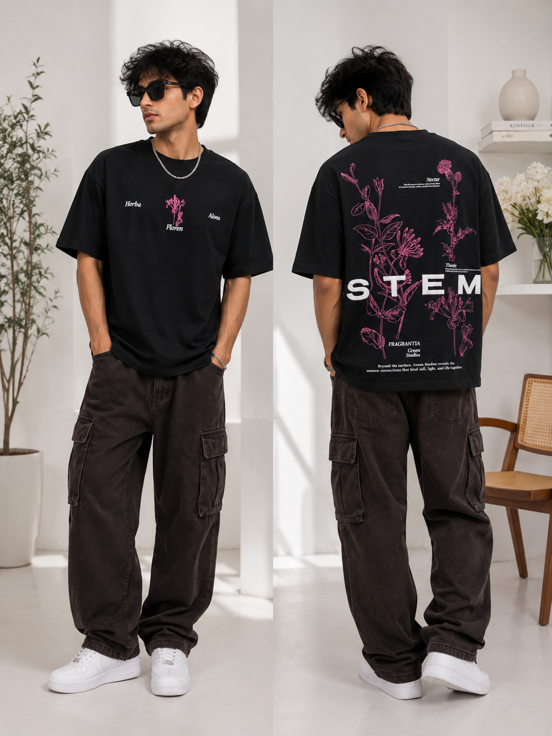 STEM OVERSIZED TEE