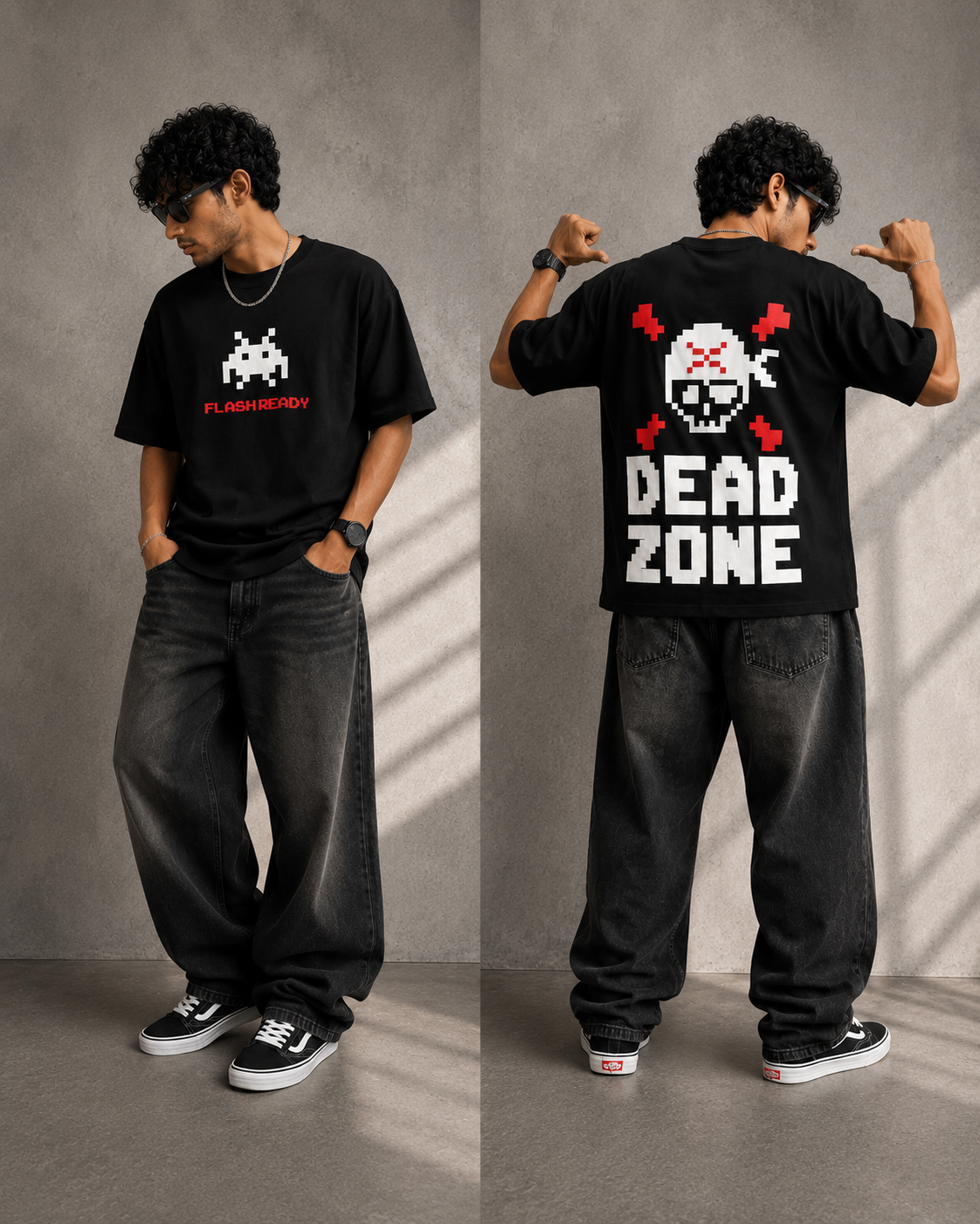 DEAD ZONE OVERSIZED TEE