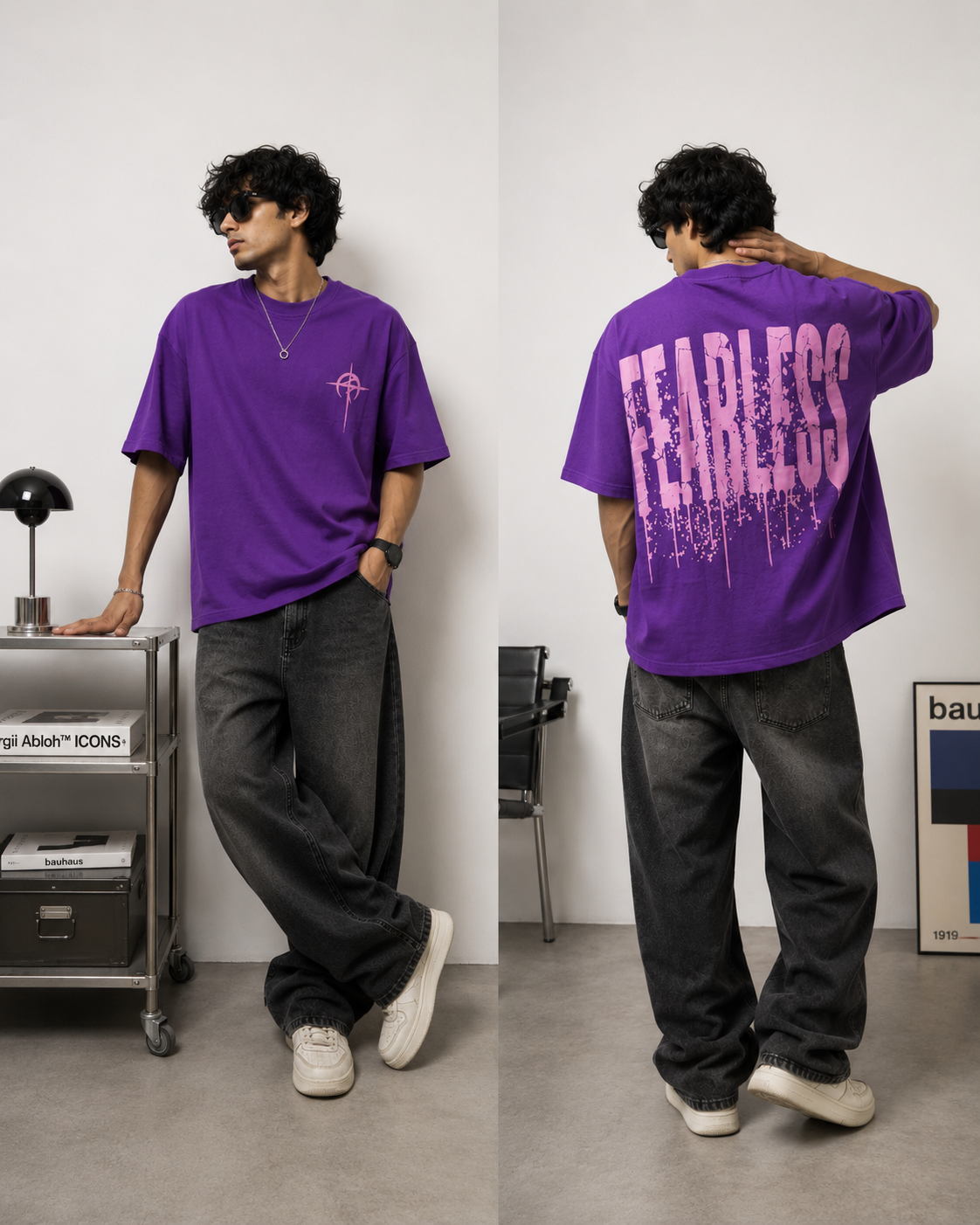 FEARLESS OVERSIZED TEE