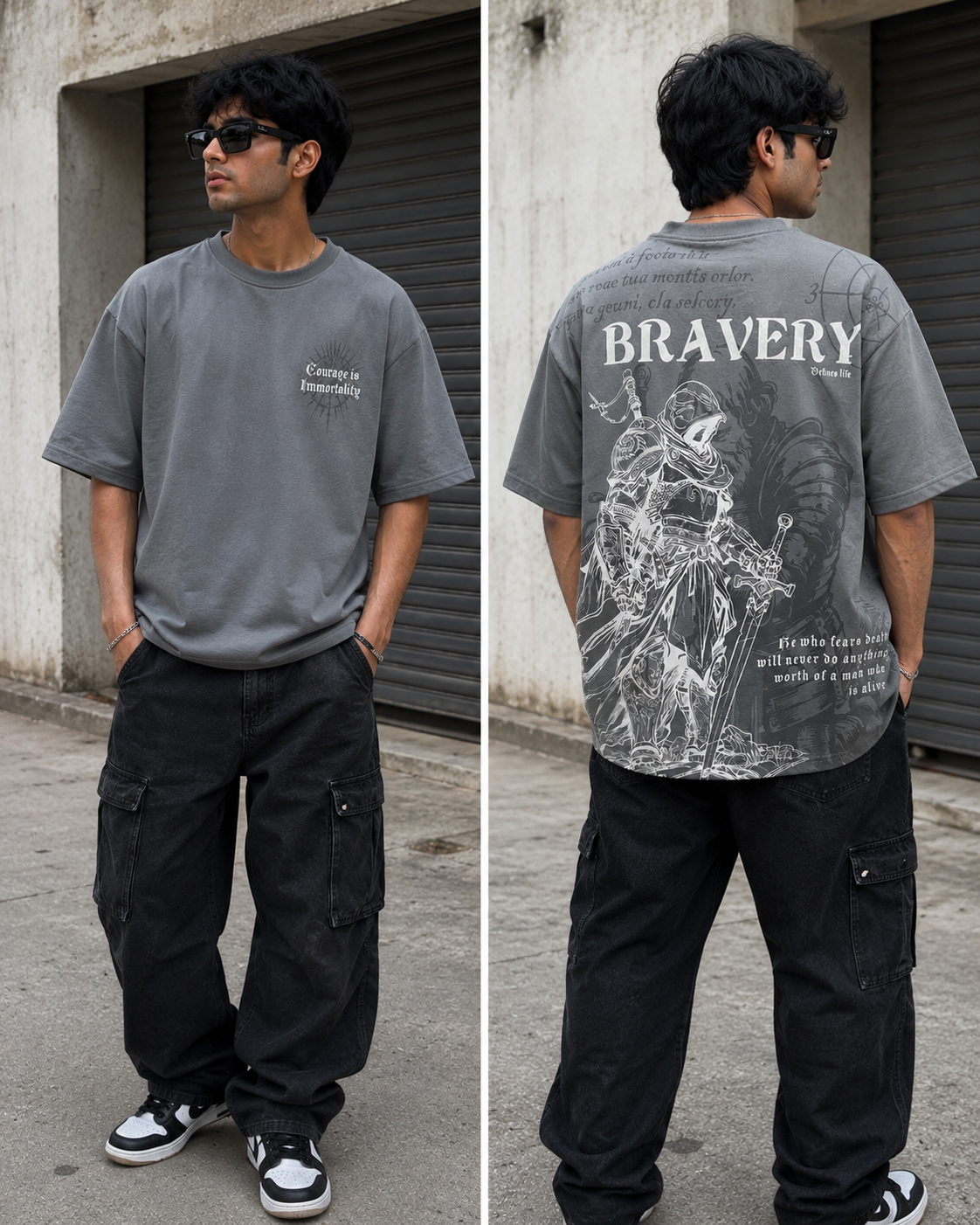 BRAVERY OVERSIZE-T
