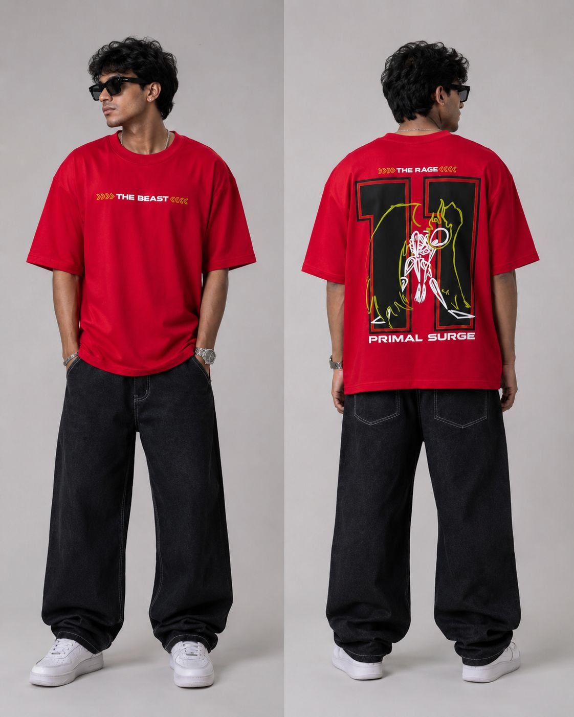 THE BEAST OVERSIZED TEE