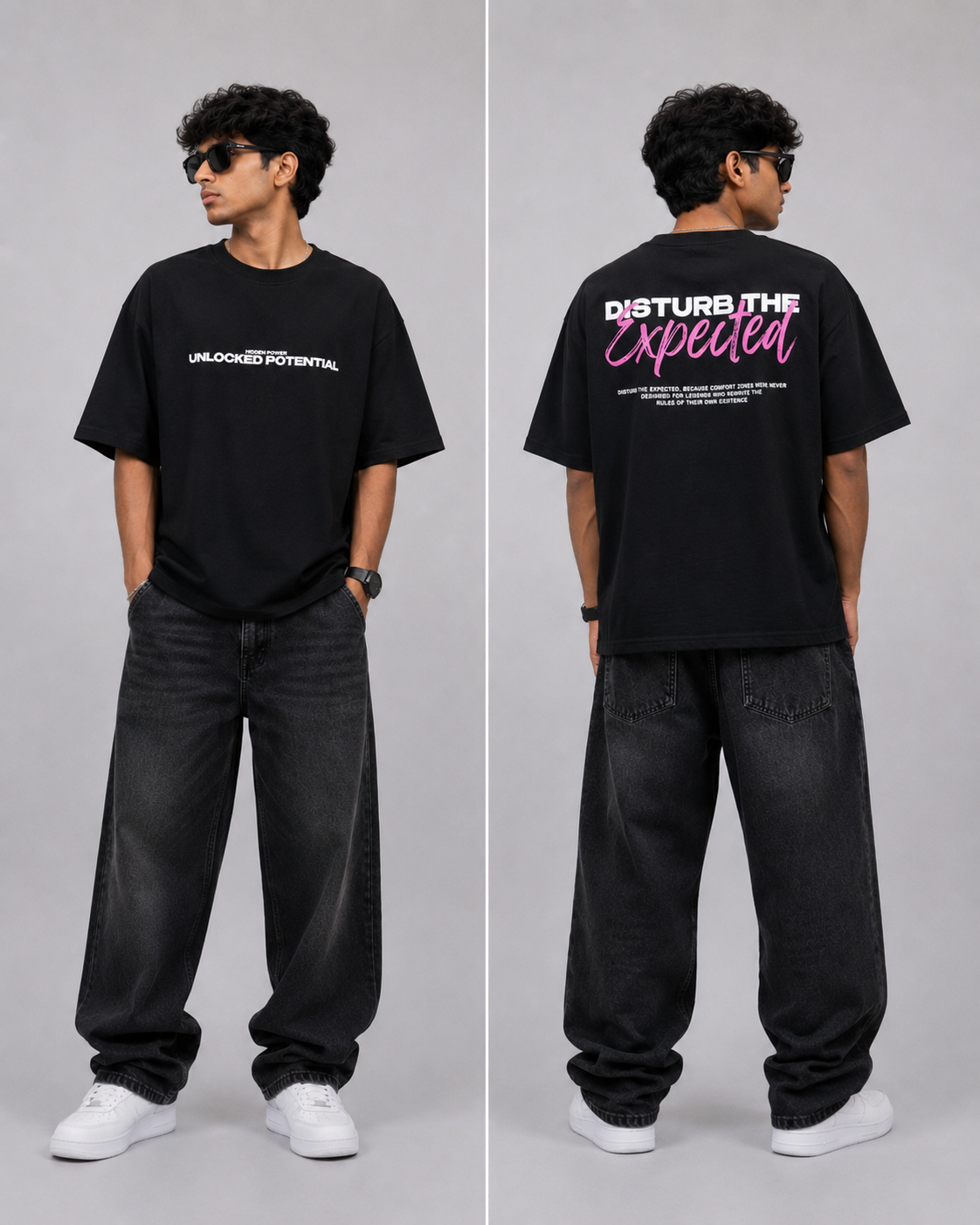 UNLOCKED OVERSIZE T-SHIRT