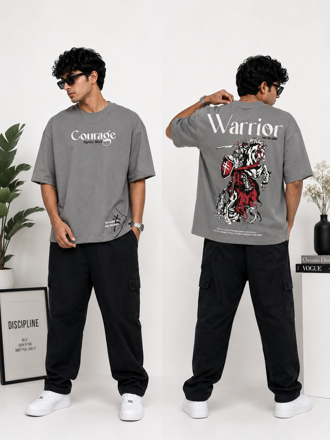 COURAGE OVERSIZE T-SHIRT