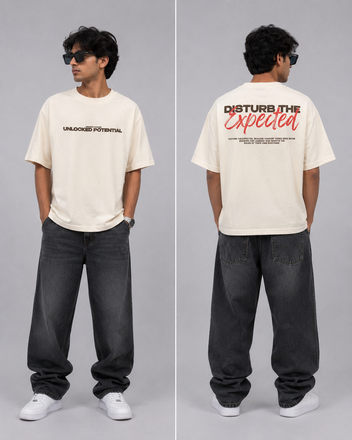 UNLOCKED OVERSIZE T-SHIRT