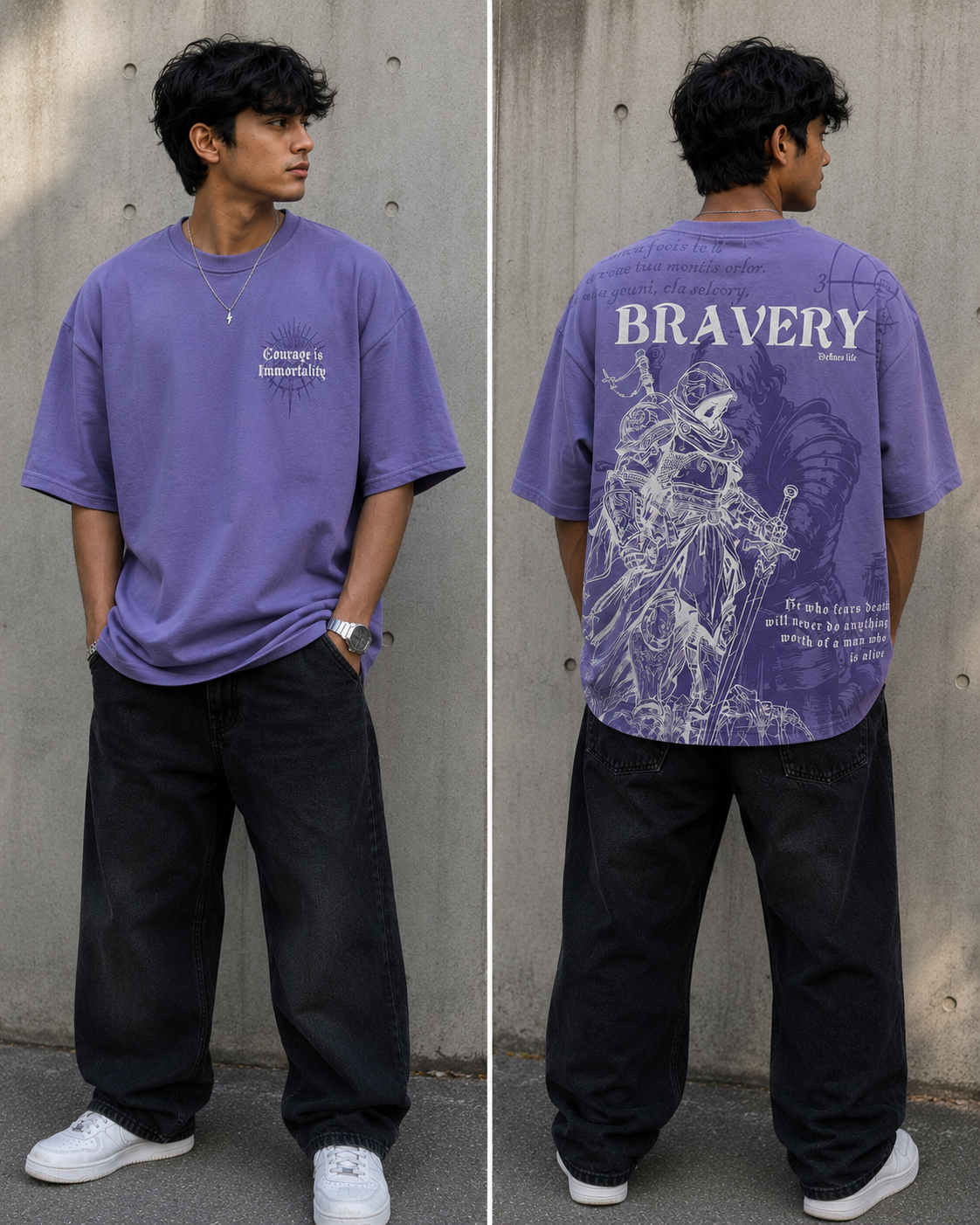 BRAVERY OVERSIZE-T