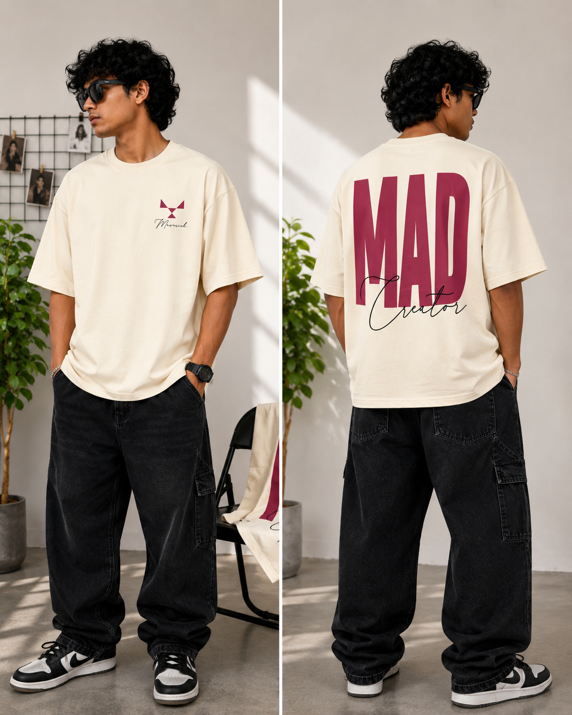 MAD CREATOR OVERSIZED TEE